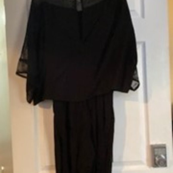 Zara Basic XS Black Jumpsuit - Picture 3 of 4